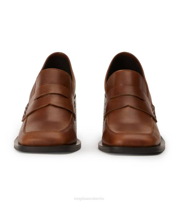 Slipper mit Absatz| de Tony Bianco Frauen Lomax Freizeitschuhe Cognac 4624361